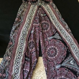 Flare pants made in Thailand